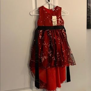 Girls Red Dress